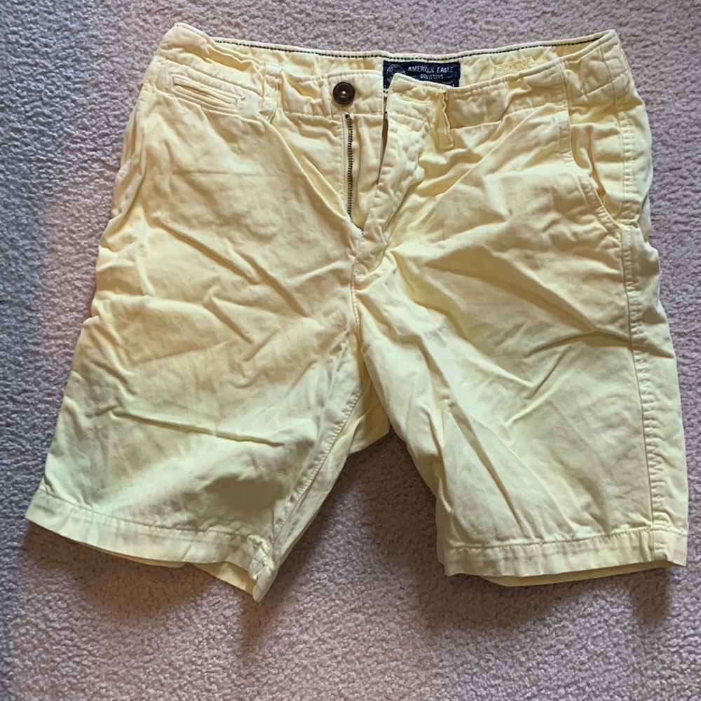 American Eagle Yellow Shorts